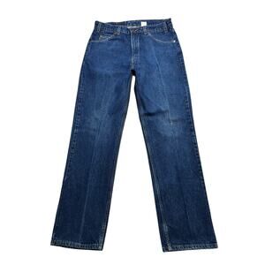 Vintage Levi’s 505 Regular Fit Straight Leg Jeans Blue Denim 34x30 Actual 32x31